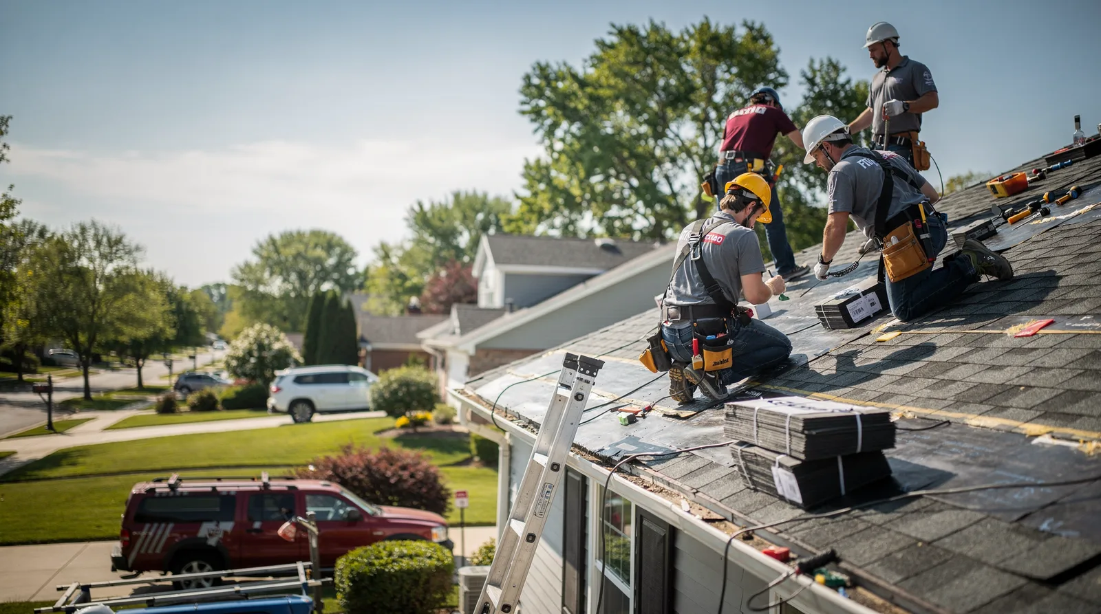 Roof Repair in Bridgeport, IL around you